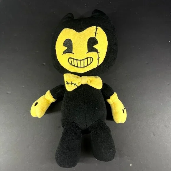 Bendy & The Ink Machine Plush Toy Black & Yellow 10" - Picture 3 of 5